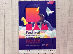 Affiche BAM Festival, graphic design koopski raphael panerai